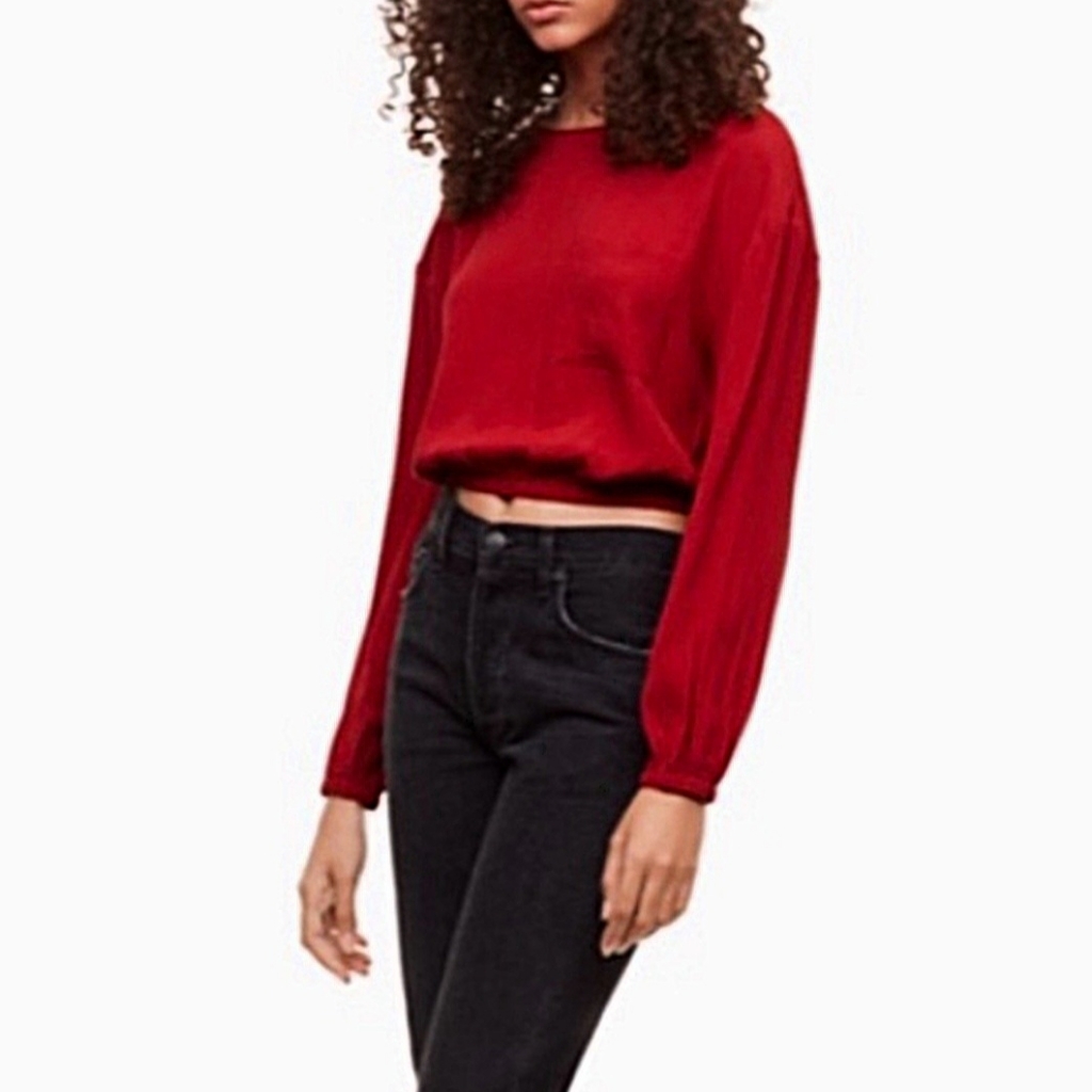 Wilfred Free Bekah Blouse, Size Xxs ~ Nwt